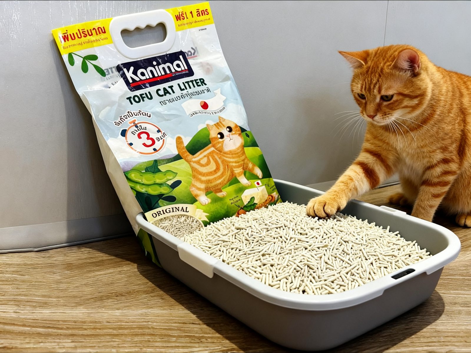 ทรายแมว Kanimal ดีไหม? รีวิวจุดเด่น-จุดด้อยฉบับคนใช้จริง รูปที่ 2